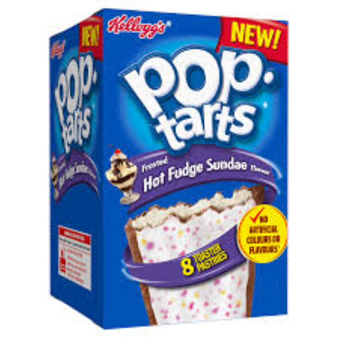 KELLOGGS POP TART FROSTED HOT FUDGE SUNDAE 384G